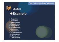 [영어교수원리] The Audiolingual Method-12