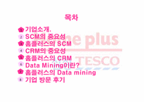 [경영정보]홈플러스의 SCM과 CRM 적용사례-2
