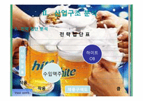[환경분석] 하이트 맥주 산업구조 분석 및 내부환경분석-14