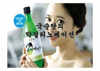 [마케팅]국순당의 막럴리 시장 마케티 분석 및 향후 전략-1