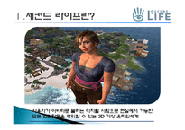 [경영정보론]3D 가상 온라인 세계 세컨드 라이프 문제점 및 해결방안-7