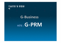 [경영정보] 하이트 기업 정보화 추진전략(G-CPRM)-15