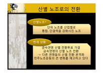 [노사관계론]제3장 한국 노동조합운동의 전개 과정과 특성-4