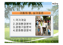 [국제지역학]국순당 막걸리의 싱가포르 진출전략-9