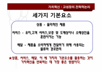 가치혁신 -고성장의 전략적 논리-11