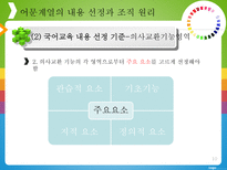 교과 교육과정의 내용 선정과 조직 원리-10
