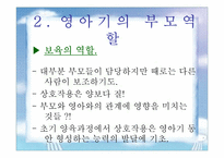 [부모교육] 영아기의 부모역할-4
