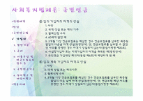 [사회복지법제론] 국민연금-7