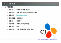 [직무와 기업 조사] 재경분야, CJ그룹(제일제당)-11