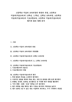 [미술과]고등학교 미술과 교육과정의 변천과 개정, 고등학교 미술과(미술교육)의 10학년, 11학년, 12학년 교육과정, 고등학교 미술과(미술교육)의 기초조형교육, 고등학교 미술과(미술교육)의 평가와 발전 방향 분석-1