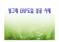 빙그레 ERP도입 성공 사례-1