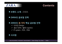 [다국적경영전략] ZARA(자라)의 핵심적 글로벌 전략-2