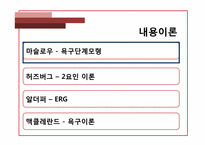 [조직행동론] 동기부여(내용이론)-4
