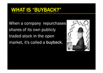 [경영전략] BUYBACk 전략(영문)-2