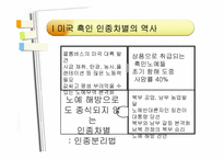 흑인 인권운동의 역사와 오늘-3