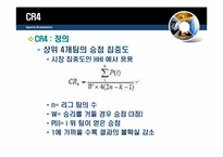 [스포츠경제학] 유럽의 4대리그 비교 분석-9