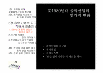 [음악의이해] 글로벌 로컬 한국의 음악산업-20