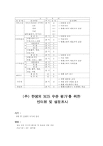 [경영정보]한샘의 MIS 수준 평가-11