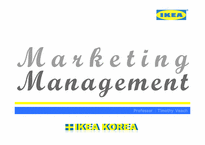 [마케팅] 이케아 코리아(IKEA KOREA) 마케팅 전략(영문)-1