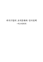 미스터피자 외식기업의 조직문화와 인사정책-1