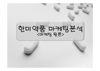 한미약품 마케팅 전략-1