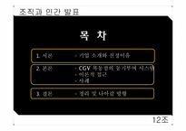 국가 고객 만족도 1위 CGV 조직의 동기부여 시스템-2