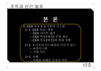 국가 고객 만족도 1위 CGV 조직의 동기부여 시스템-12