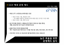 국가 고객 만족도 1위 CGV 조직의 동기부여 시스템-15