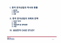 한국 전자산업 -삼성전자 사례-2