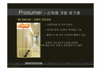 [소비자정보론] Prosumer 프로슈머 의 유형별 분석-6