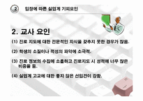 중학교 3학년 학생의 바람직한 진로지도에 대하여 -인문계, 실업계 선택을 중심으로-10