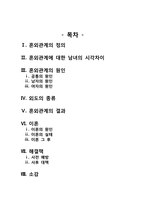 [결혼] 혼외관계 & 이혼-2