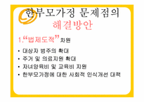 한부모 가정의 사례 분석-19