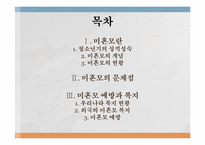 미혼모의 문제점 및 복지-2