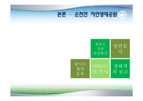 [관광 지리 자원론] 순천 중심의 생태관광 자원-6