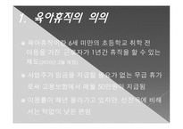 영,유아기 가정을 위한 법안(출산, 육아 휴직관련)-3