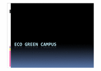 ECO GREEN CAMPUS 조성에 관한 사업계획서-1