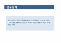 교대간호사와 비교대간호사의 스트레스 양상과 대처방안 비교-9