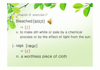 [영어학개론] Chapter 6. Phonetics -Exercise 2, 5, 6, 9, 11-6