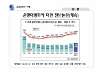 [금융정책의이해] 은행 합병에 따른 금융기관의 감소 현상에 관한 고찰-13