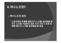 [인적자원론] 노조의 이해와 복수노조 허용에 관한 고찰-5