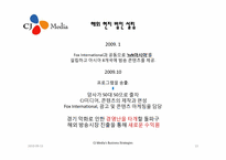 CJ 미디어의 사업 전략과 미디어법-13