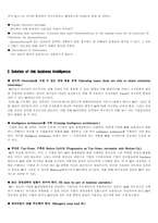 [경영학]BI(Business Intelligence)시스템의 위험요소와 성공적인 구축전략-2