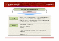 [마케팅리서치]피자헛 마케팅 조사-4