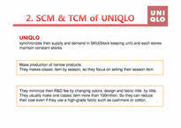 [생산운영관리]UNIQLO(유니클로)-specialty in SCM, TCM, SPA system(영문)-11