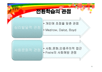 [평생교육]성인학습 및 상담론-10