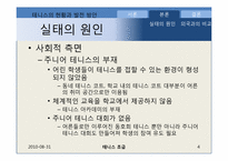 [스포츠]국내 테니스 문제점 및 해결방안-4