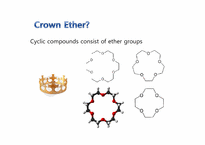 [공업유기화학]Crown ethers application(영문)-3