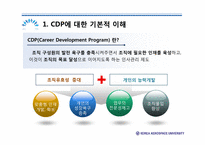 경력개발제도(CDP)를 통한 인적자원개발 사례 분석 -GE와 삼성의 사례를 중심으로-4