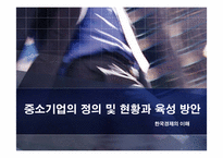 [한국경제] 중소기업의 정의 및 현황과 육성 방안-1